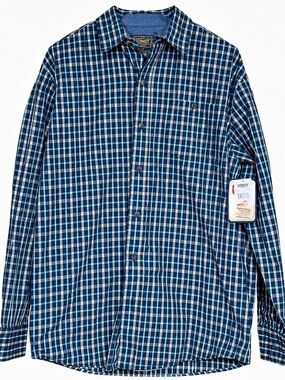 C.E. Schmidt Workwear Plaid Cotton Button Down Size Medium NWT